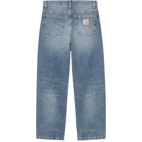 CARHARTT WIP LANDON PANT BLUE (DESTROY WASH/SPLATTER)