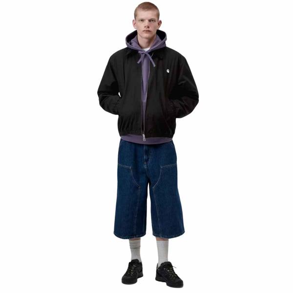 CARHARTT WIP MADISON RIPSTOP JACKET BLACK/WAX GARMENT DYED