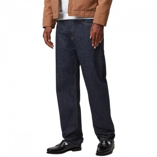 CARHARTT WIP MARLOW PANT BLUE (RINSED)
