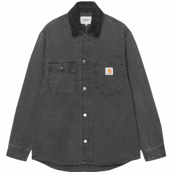 CARHARTT WIP MITCH SHIRT JACKET BLACK/BLACK