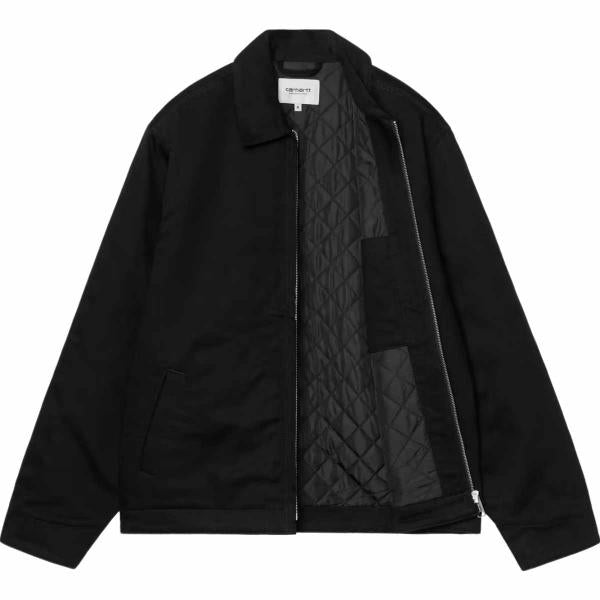 CARHARTT WIP MODULE SCRIPT JACKET BLACK/WHITE GIACCA