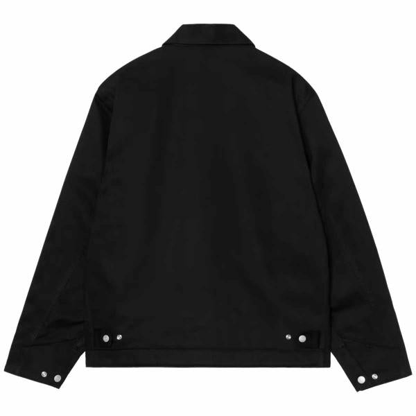CARHARTT WIP MODULE SCRIPT JACKET BLACK/WHITE GIACCA