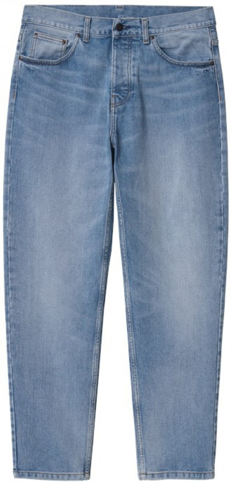 CARHARTT WIP NEWEL PANT BLUE (LIGHT USED WASH)
