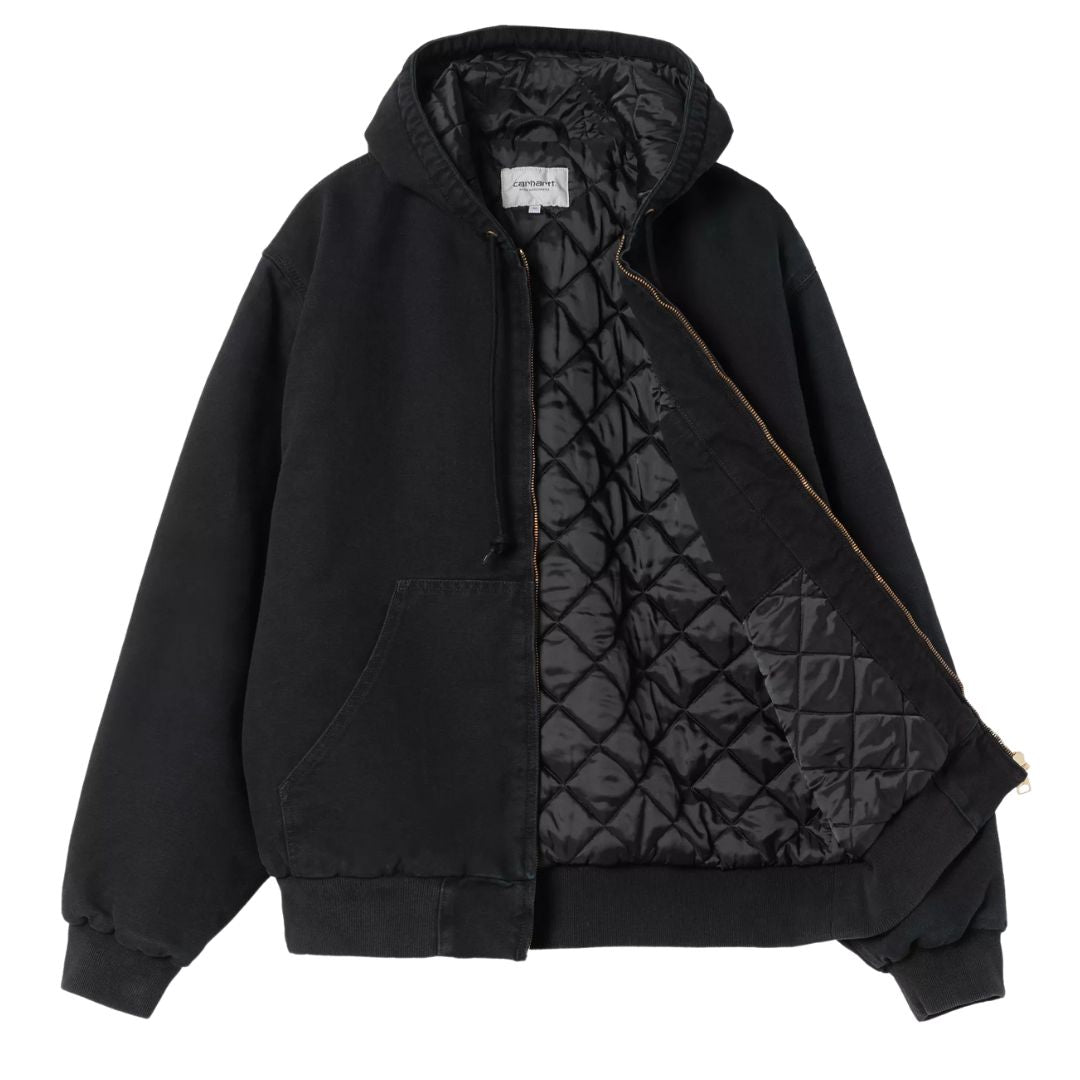 CARHARTT WIP OG ACTIVE JACKET DARK BLACK (STONE CANVAS)