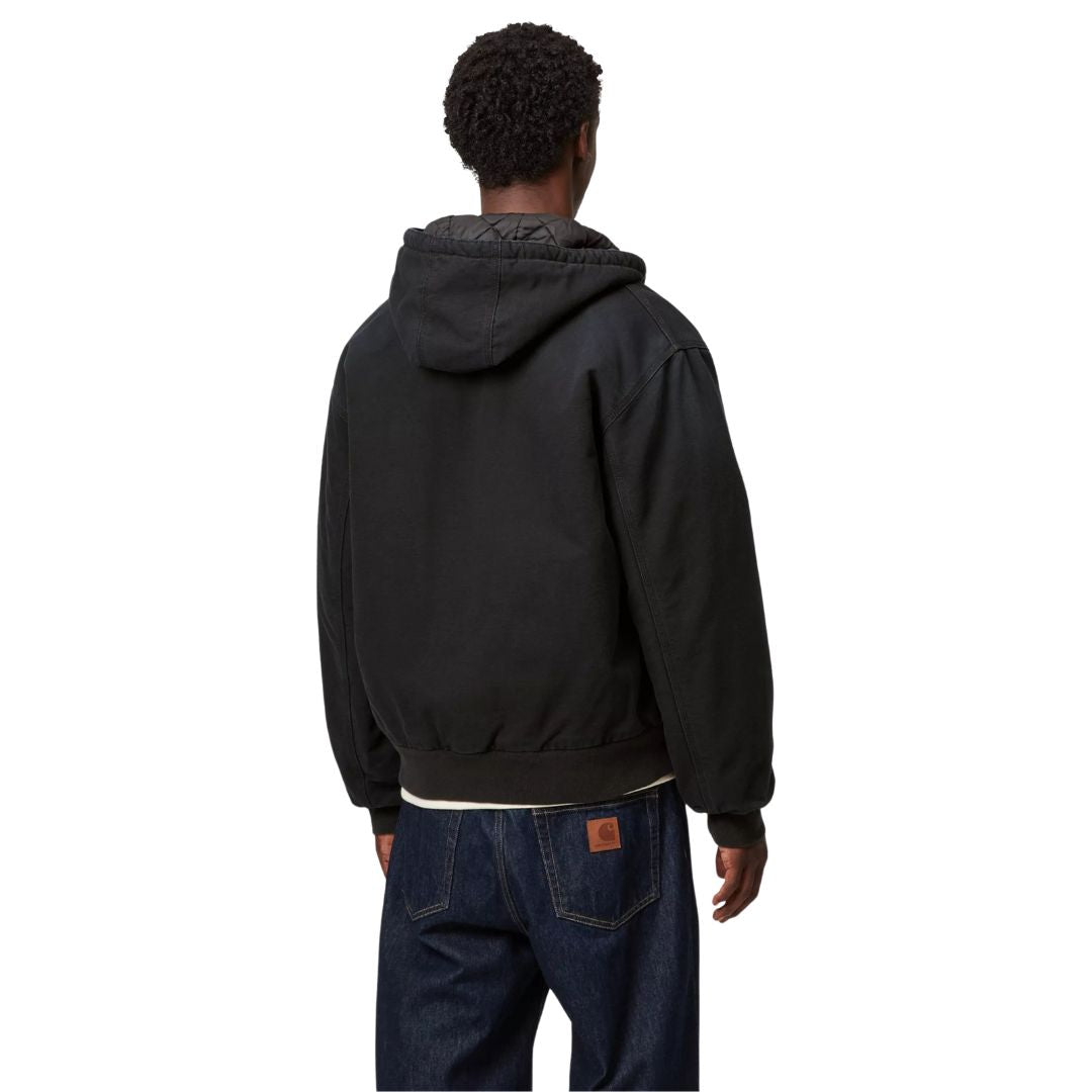 CARHARTT WIP OG ACTIVE JACKET DARK BLACK (STONE CANVAS)