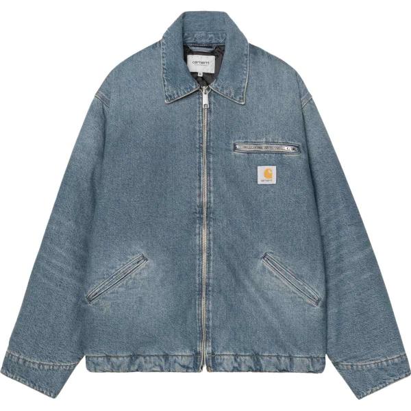 CARHARTT WIP OG DETROIT JACKET BLUE (GRIND WASH)