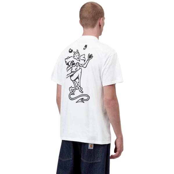 CARHARTT WIP S/S PLAYING CARD WHITE T-SHIRT