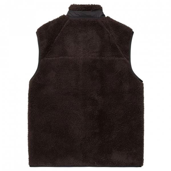 CARHARTT WIP PRENTIS VEST LINER PALISANDER/BLACK