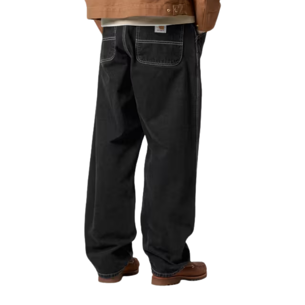 CARAHARTT WIP SIMPLE PANT BLACK (STONE WASHED)