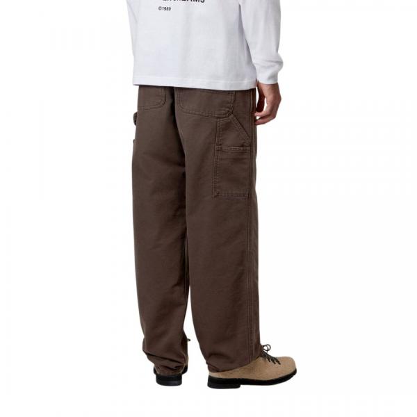 CARHARTT WIP SINGLE KNEE PANT TOBACCO (AGED CANVAS)