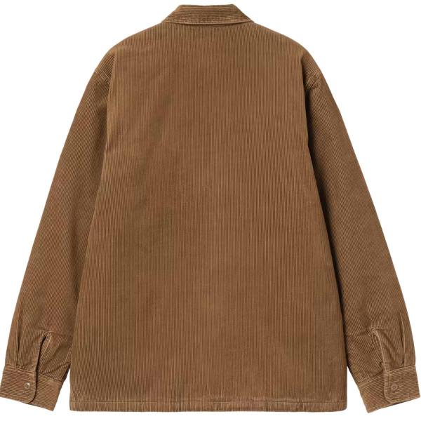 CARHARTT WIP WHITSOME SHIRT JAC H BROWN CAMICIA/GIACCA