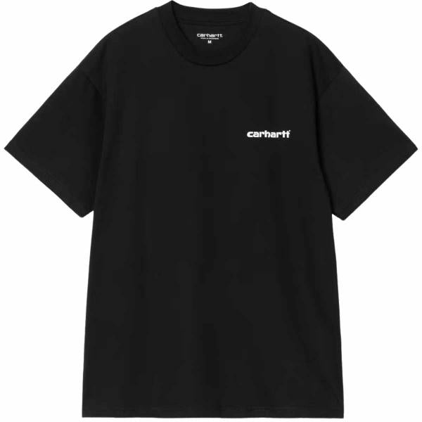 CARHARTT WIP S/S ARCHIVE LINES BLACK T-SHIRT