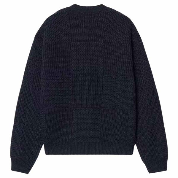 CARHARTT WIP BISHOP SWEATER MAGLIONE DARK NAVY