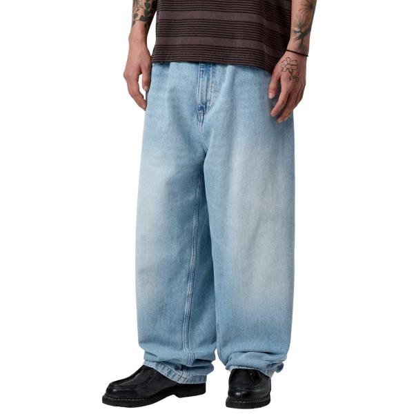 CARHARTT WIP BRANDON PANT BLUE (HEAVY WORN BLEACHED)