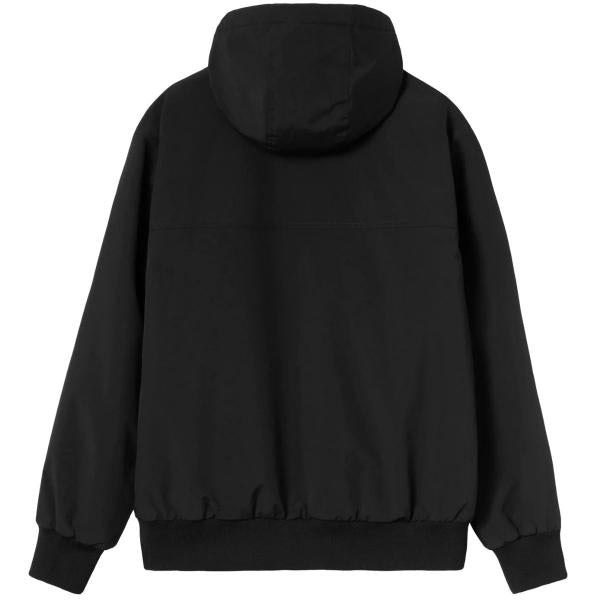 CARHARTT WIP HOODED SAIL JACKET BLACK/WHITE