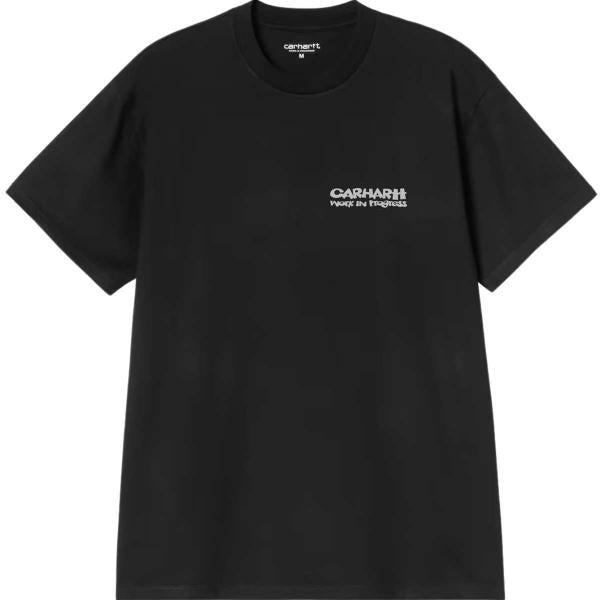 CARHARTT WIP S/S CUBIST BLACK T-SHIRT