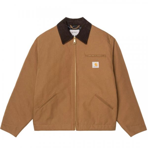 CARHARTT WIP OG DETROIT JACKET WINTER HAMILTON BROWN/TOBACCO (RIGID)