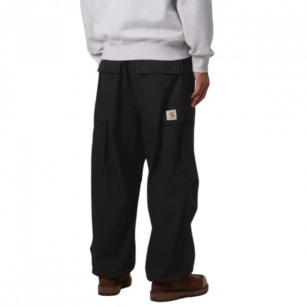 CARHARTT WIP JET CARGO PANT BLACK (RINSED)