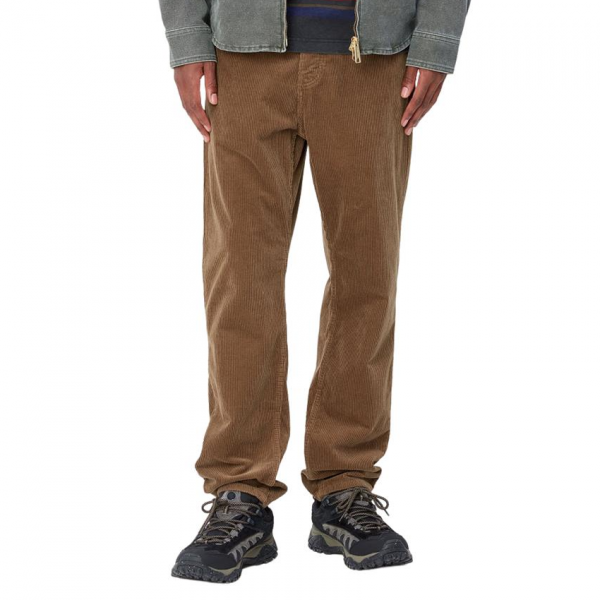 CARHARTT WIP NEWEL PANT CORD TAMARIND (RINSED)