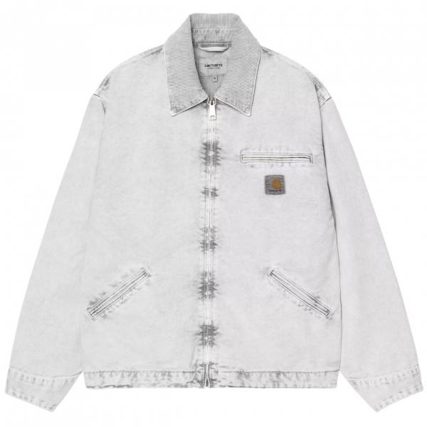CARHARTT WIP OG DETROIT JACKET SUMMER BLACK / BLACK CHALK WASH