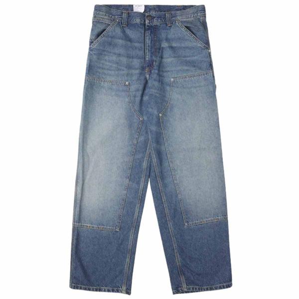 CARHARTT WIP OG DOUBLE KNEE BLUE PANT (GRIND WASHED)