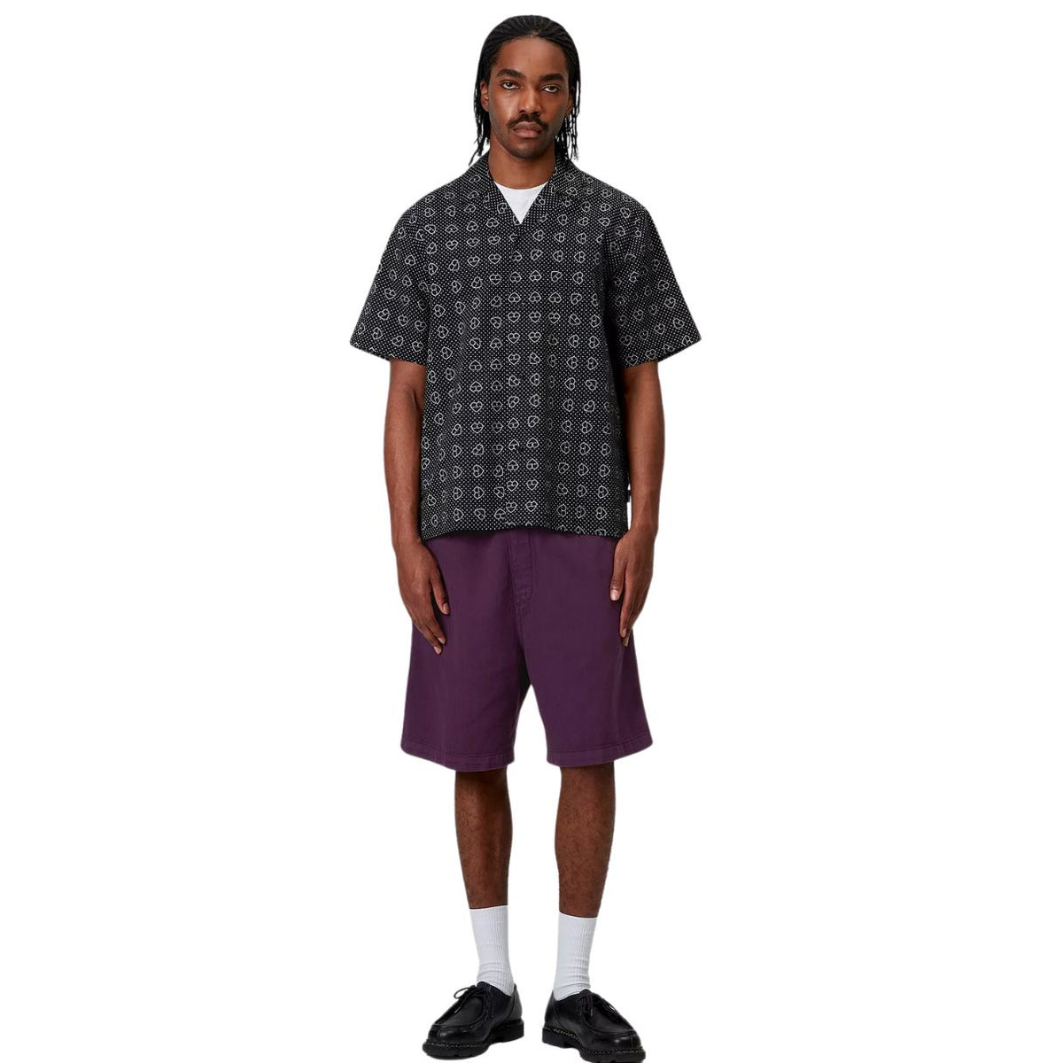 CARHARTT WIP RAINER SHORT HUCKLEBERRY (GARMENT DYED)