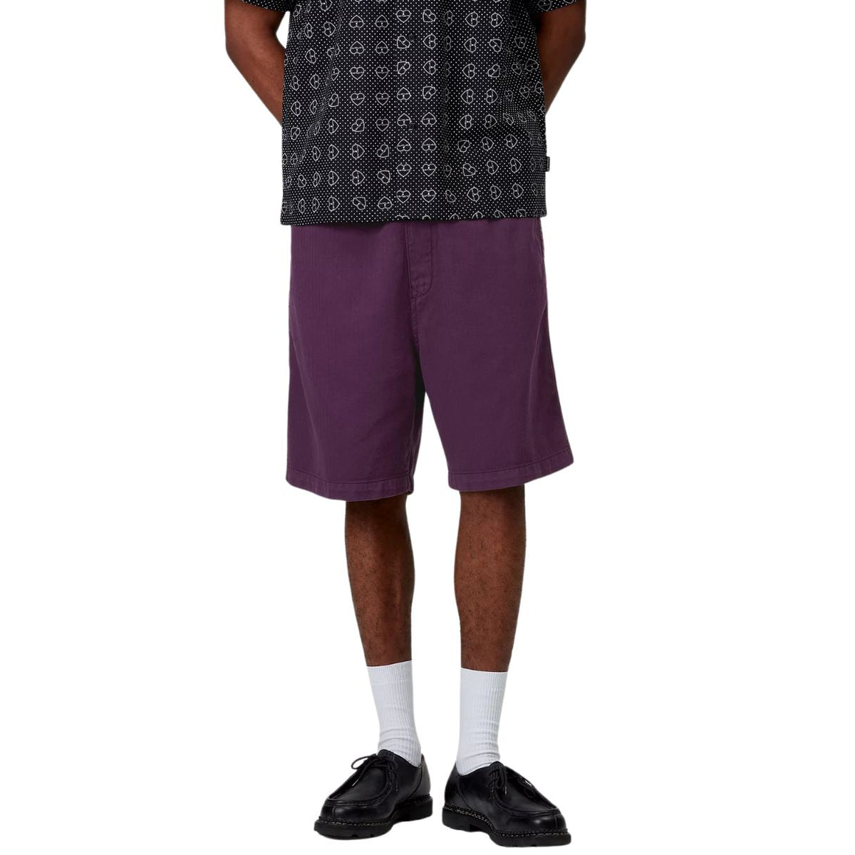 CARHARTT WIP RAINER SHORT HUCKLEBERRY (GARMENT DYED)