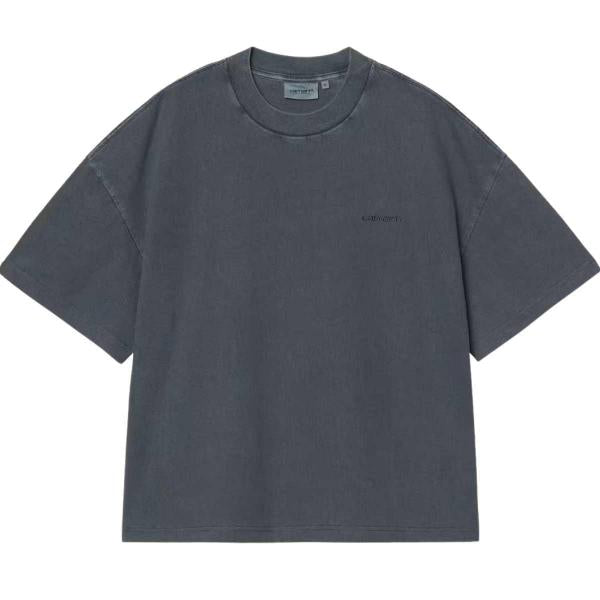 CARHARTT WIP S/S BENTON T-SHIRT CARBON (GARMENT DYED)