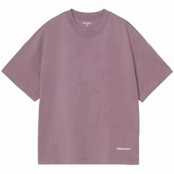 CARHARTT WIP S/S LINK SCRIPT T-SHIRT PHLOX / WHITE