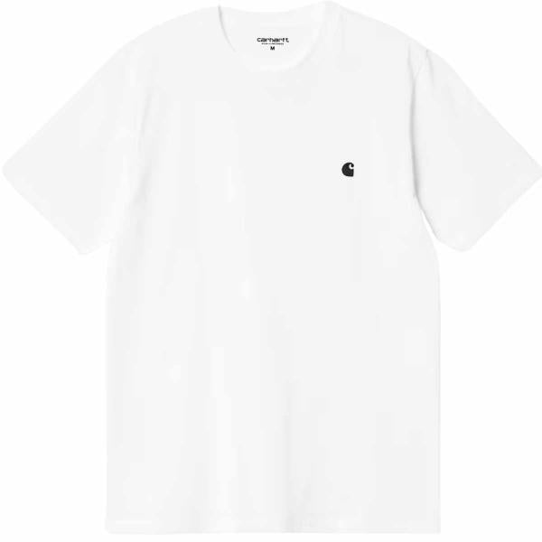 CARHARTT WIP S/S MADISON WHITE/BLACK T-SHIRT
