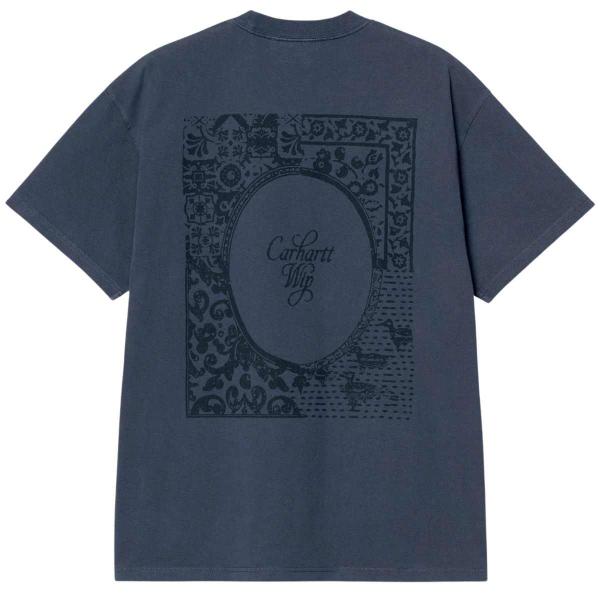 CARHARTT WIP VISTAGE T-SHIRT BLUE (STONE WASHED)