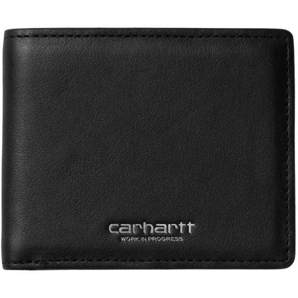 CARHARTT WIP VEGAS BILLFOLD WALLET BLACK