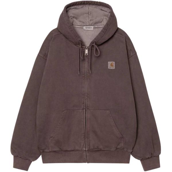 CARHARTT WIP HOODED VISTA JACKET PALISANDER (GARMENT DYED)