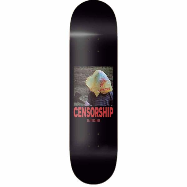CENSORSHIP THANK YOU 8.3'' TAVOLA SKATEBOARD