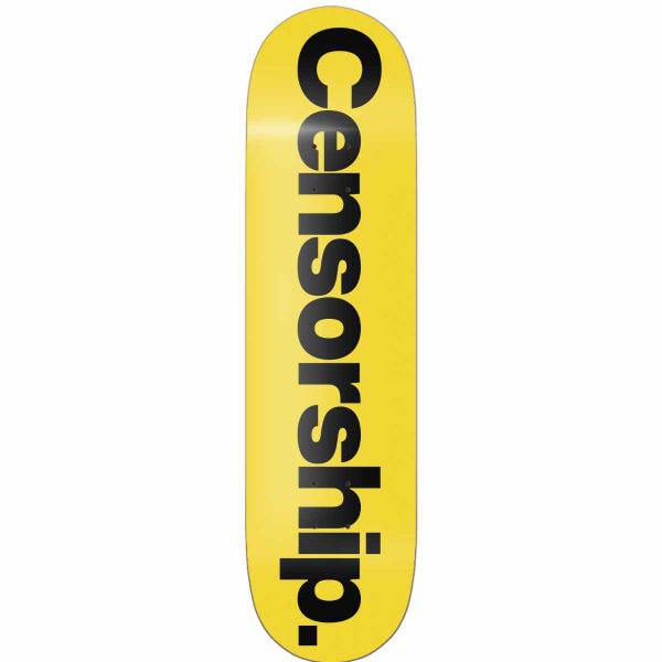 CENSORSHIP WORDMARK 8.5'' TAVOLA SKATEBOARD
