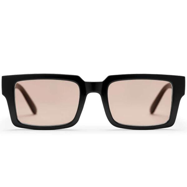 CHPO MAX SHINY BLACK LENTI LIGHT ORANGE OCCHIALI DA SOLE