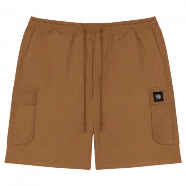 DOLLY NOIRE COTTON RIPSTOP CARGO BEIGE EASYSHORTS