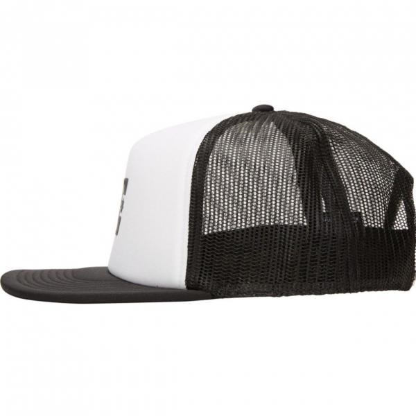 DC GAS STATION TRUCKER WHITE BLACK CAPPELLO
