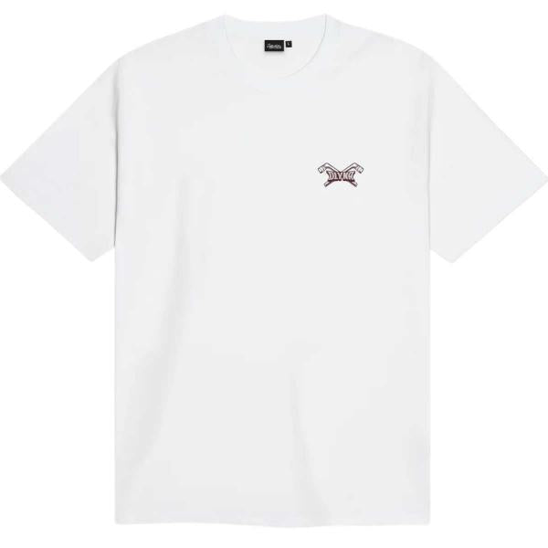 DOLLY NOIRE BLUR HOCKEY CYBORG TEE WHITE T-SHIRT