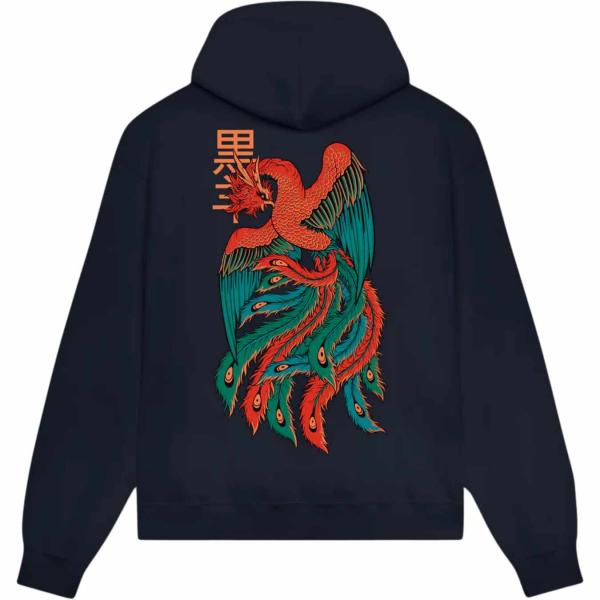 DOLLY NOIRE HOO HOODIE MIDNIGHT BLUE FELPA