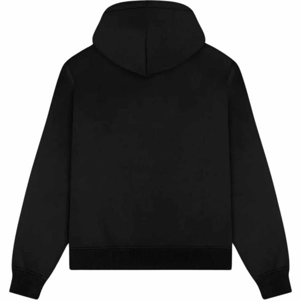 DOLLY NOIRE SCUBA HOODIE BLACK FELPA