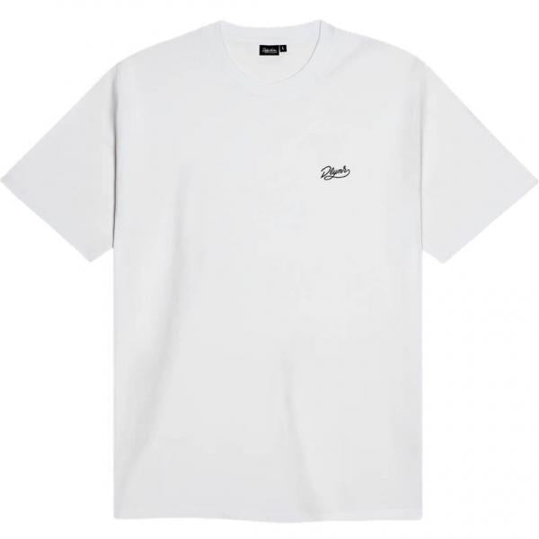 DOLLY NOIRE SIGNATURE EMBROIDERY WHITE T-SHIRT