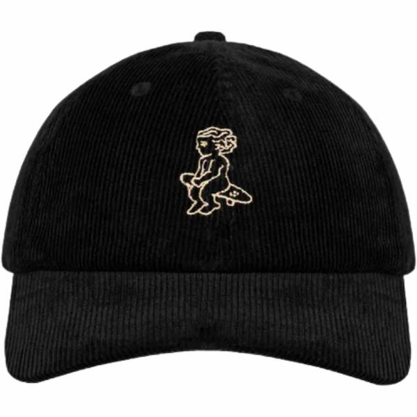 EMENTA IKON CORDUROY CAP BLACK