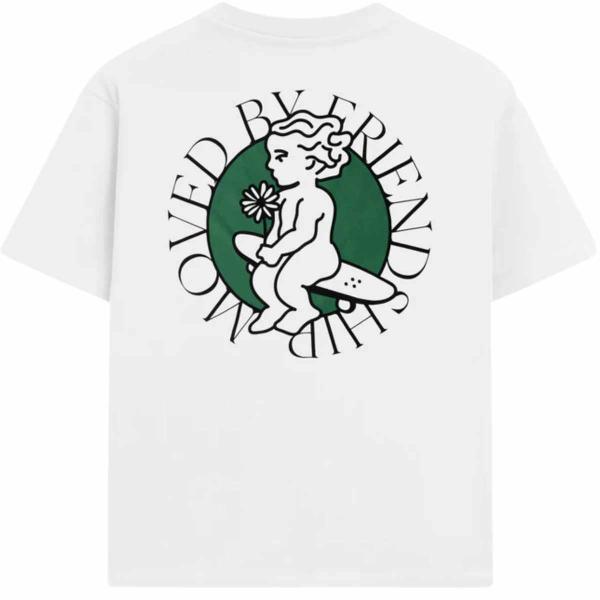 EMENTA IKON FLOWER T-SHIRT WHITE/GREEN
