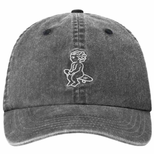 EMENTA IKON WASHED CAP BLACK WASHED