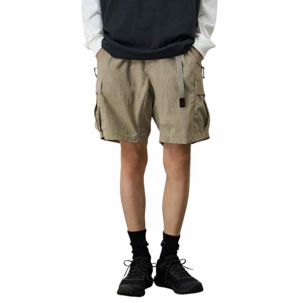 NYLON EXPLORER CARGO SHORT MILK TEA
