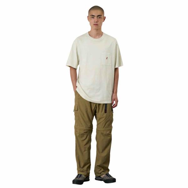 GRAMICCI ONE POINT TEE PIGMENT DYED NATURAL PIGMENT