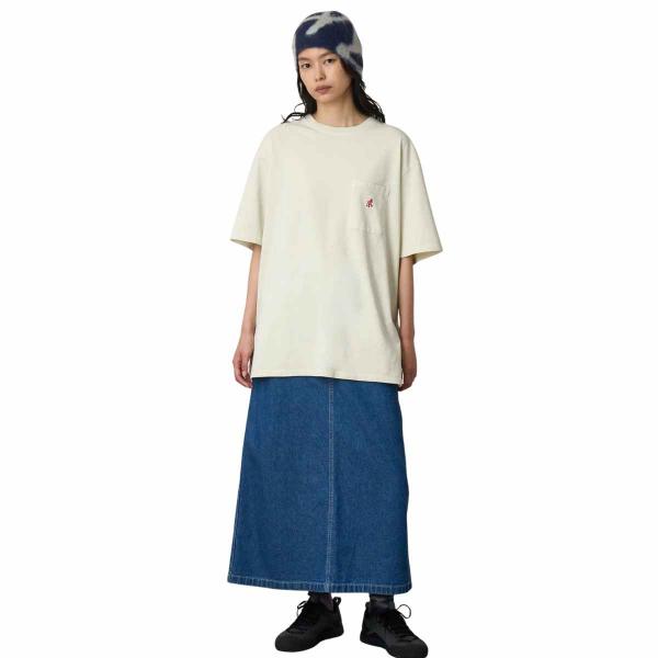 GRAMICCI ONE POINT TEE PIGMENT DYED NATURAL PIGMENT