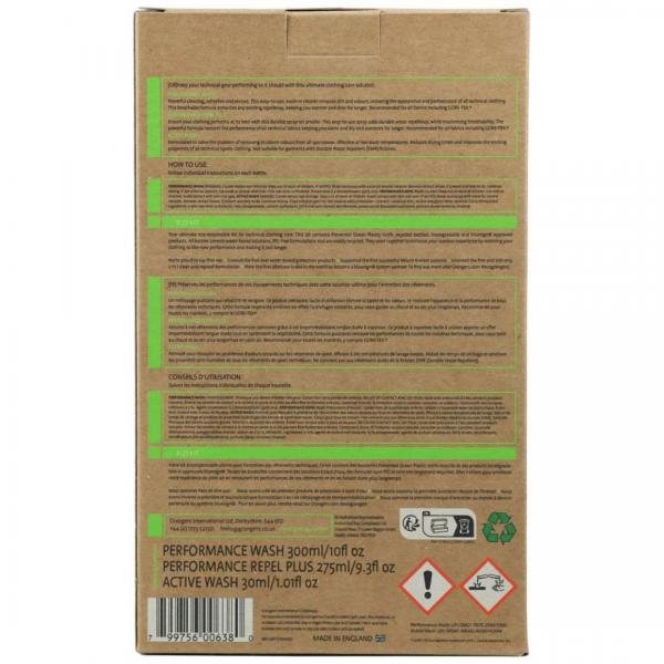 GRANGERS CLOTHING CARE KIT PER LA CURA DEI CAPI TECNICI