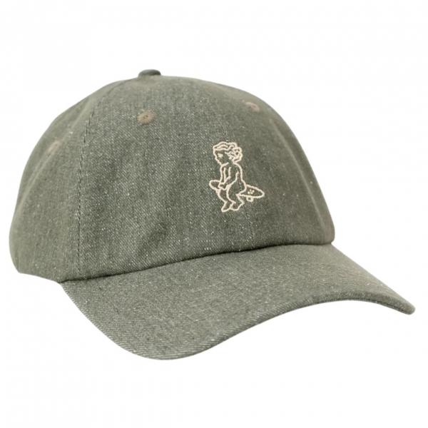 EMENTA IKON DENIM CAP GREEN